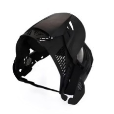 Paintball-Helm-Sportmaske für Paintball-Gesichtsschutz mit Visier- und Lüftungslöchern, schlagfest
