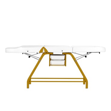 ACTIVESHOP 557G kozmetikai szék fehér csészékkel — oldalnézet