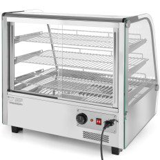 Site de aquecimento exibindo 3 prateleiras 120L Hendi 233726