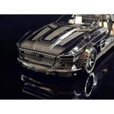 Auto DIY 3D-metallimalli asetettu hakumalli malliin