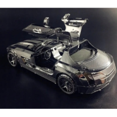 Bil DIY 3D Metal Model Set for Paging Car Modell for innsending