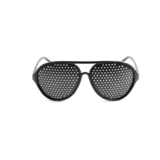 Gafas ayurvédicas para mejorar las gafas de sol sin ramillete de la vista con agujeros que mejoran el enfoque de los ojos visual