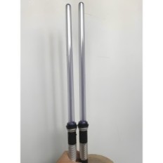 LED Kit Sleep Swords Star Wars 66cm 2 PCS Iluminado Espadas Luz para diversão e Cosplayu Star Fans Wars