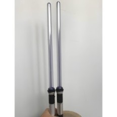 LED Kit Sove Swords Star Wars 66cm 2 stk. Belyste lys sværd til sjov og Cosplayu Star Fans Wars