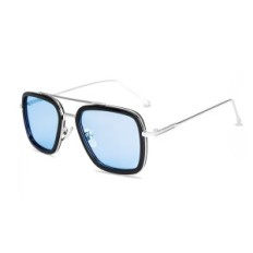 Saulesbrilles Tony STARK Iron Man stilīgi glāzes iedvesmojušās ar Marvel filmām, ar UV filtru un metāla rāmi