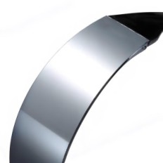 Óculos de sol futuristas prata elegante uv400 óculos com revestimento de espelho, design elegante unisex