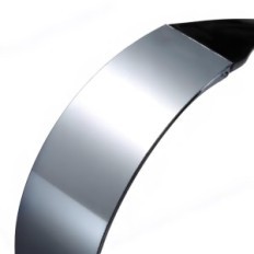 Futuristički sunčane naočale Silver Modesh UV400 naočale s ogledalom premazom, moderan dizajn Unisex