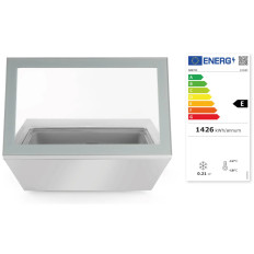 Salad cooling site for 8x GN 1/6 77L ARKTIC Hendi 233689