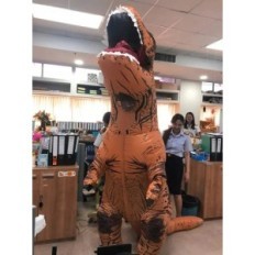 Tyrannosaurus Rex kostim napuhavanje anime cosplay smiješno dinosaur kostim za stranke, Halloween i karneval