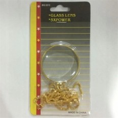 Lupa colgante magnificador Mobile 5x Oro elegante colgante con magníficos, artilugios decorativos y prácticos
