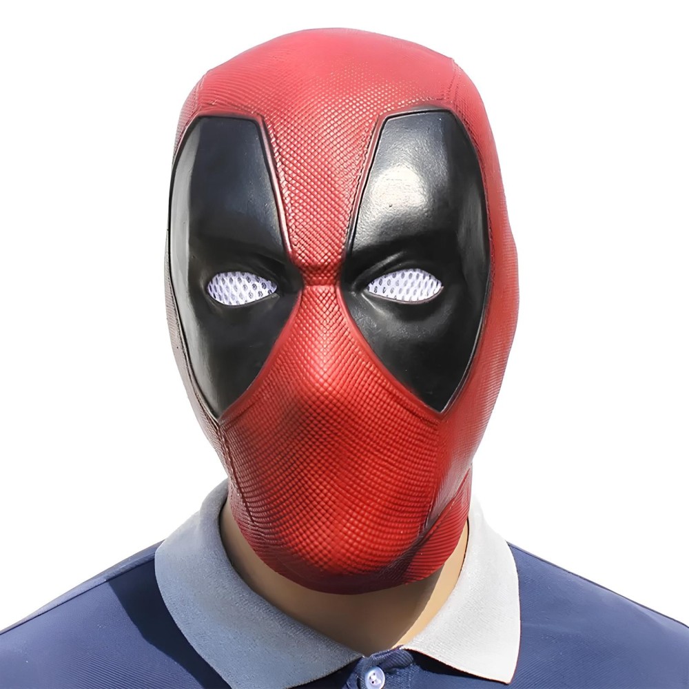Ansiktsmask Deadpool Dressing Cosplay Elastisk Mask från Material för Superhero Dead Pool