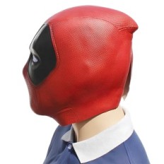 Maschera per il viso Deadpool Dressing Cosplay Maschera elastica da materiale per il supereroe piscina morta