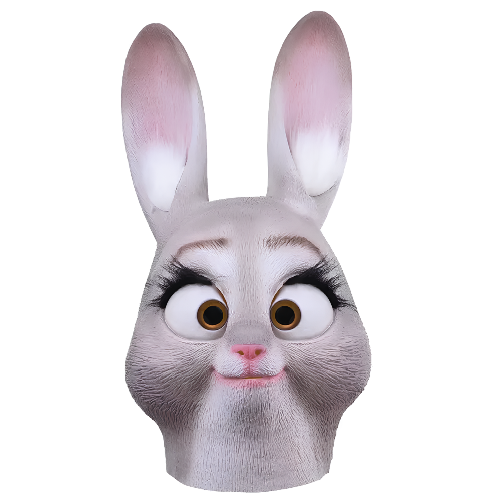 Μάσκα προσώπου Liu Rabbit Judy Latex Ρεαλιστική μάσκα για Cosplayu και Θεματικά Εκδηλώσεις