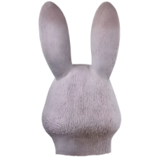 Gesichtsmaske Liu Kaninchen Judy Latex Realistische Maske für Cosplayu und thematische Ereignisse