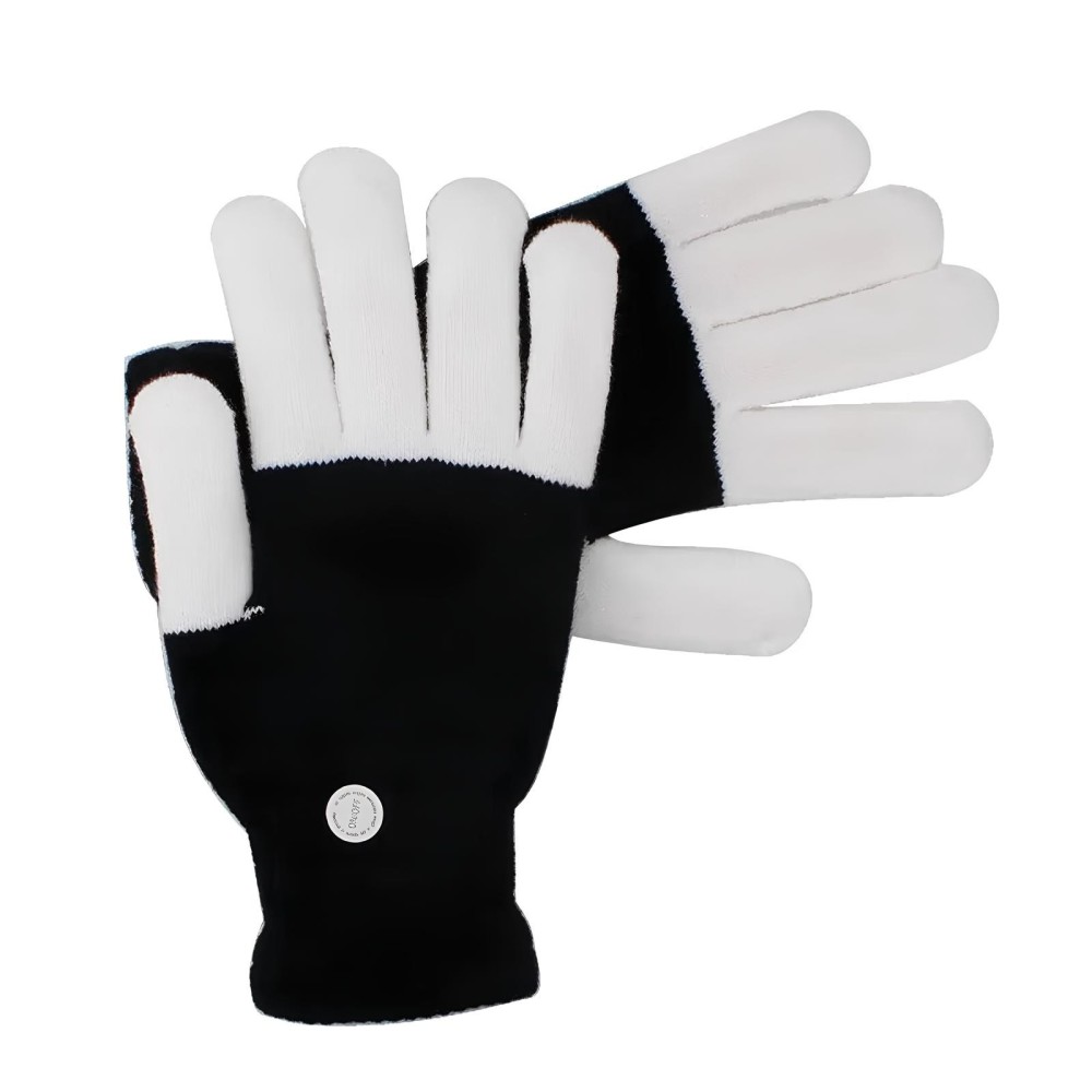 Gloves glowing in the dark LED flashing colored gloves with LED diodes for dancing, concerts and light shows