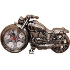 Moto avec cadeau de montres pour la décoration de bureau élégante de moto dans une moto en forme de moto avec montre. Cadeau par