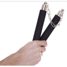 Nunchaku treningowe z pianki nunczaku nunczako piankowe Wykonane pustej plastikowej rurki pokrytej pianką