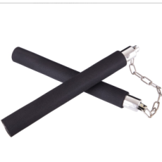 Nunchaku treningowe z pianki nunczaku nunczako piankowe Wykonane pustej plastikowej rurki pokrytej pianką