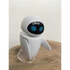 Set di 2 figure figure realistiche da WALL-E e EWA di personaggi da un film d'animazione ideale per una collezione e divertiment