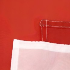 Puolan lippu 150 cm x 90 cm Materiaali Polyesterikoko 150x90