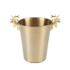 Køligere skovl til chilling alkohol til is 5L Elegant isbeholder og flaske ideel til arrangementer og gaver