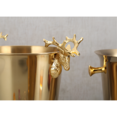 Cubo más frío para el alcohol escalofriante para el hielo 5l Elegante contenedor de hielo y botella ideal para eventos y regalos