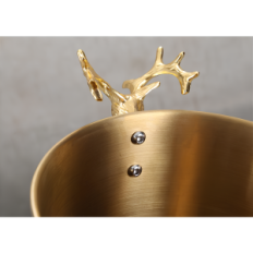 Cooler vedro za hlajenje alkohola za led 5L Eleganten Ice Container in steklenica Idealen za dogodke in darila