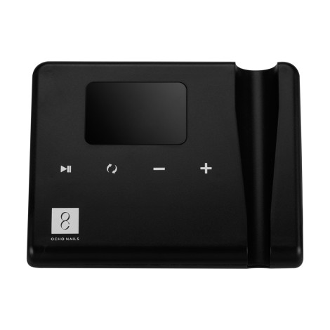 Perceuse à ongles noire OCHO TECHNIC 65W — vue de dessus