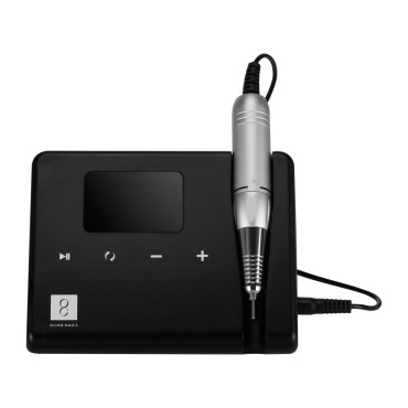 Perceuse à ongles noire OCHO TECHNIC 65W — vue de dessus