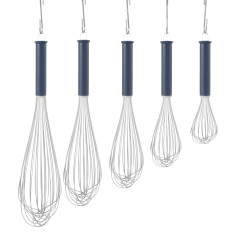 Różęga Whisk mit 12 Spindeln mit einem Griff 250 mm Hendi 509425