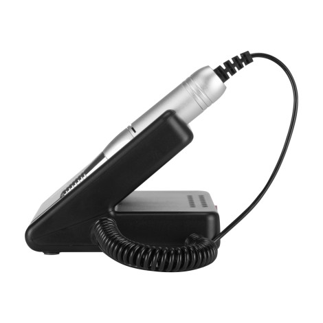 Perceuse à ongles noire OCHO TECHNIC 65W — vue latérale