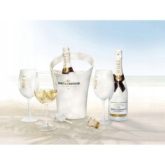 Seau pour le champagne Moët & Chandon Seau de refroidissement élégant pour servir des liqueurs