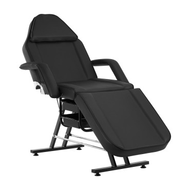 Cadeira cosmética Sillon com cubetas preta