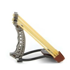 Strong slender with three hunting elastic elastic bands and supporting a professional shooting range