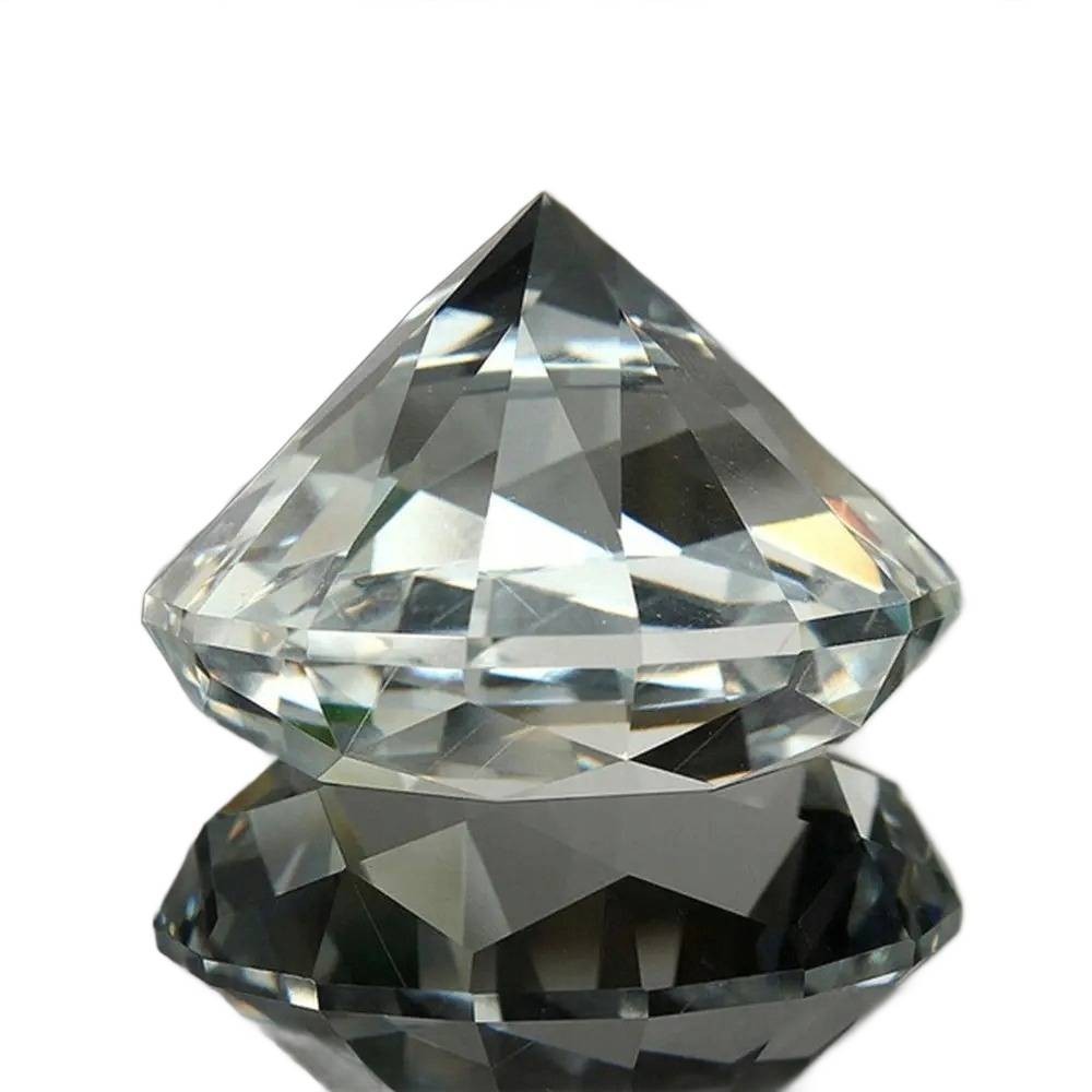 Diamante con cristal cristal K9 cristal decorativo Diamante K9 con vidrio transparente, ideal para decoración interior