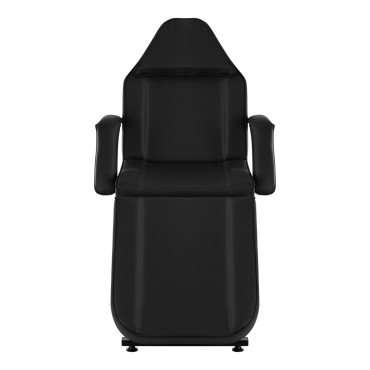Sillon Kosmetikstuhl mit Cuveetten Schwarz — Vorderansicht