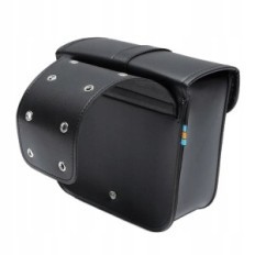 Motocyklový pytel 24х26х11 cm černá 2 ks vodotěsné boční pytle na motor nebo skútr
