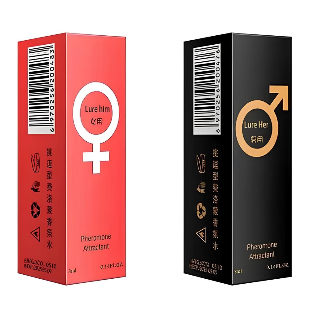 Um conjunto de perfume com os feromônios a atrai e atrai seus perfumes sedutores para homens e mulheres que aumentam a atrativid