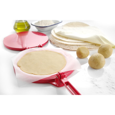 Handboll Press för 250mm röd tortilla Hendi 513033