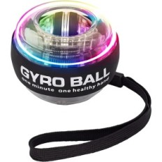 Gyro Ball Gyroscopic LED Gyroscopic per esercizi per rafforzare i polsi, le dita e la riabilitazione della mano con un effetto l