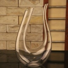 Decaner-karaf voor wijn 1,5 L Crystal Glass Elegant Kruik voor het bedienen van rode wijn en drankjes