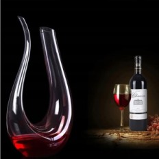 Decaner decanter for wine 1.5 L Crystal glass Elegant jug for serving red wine and drinks
