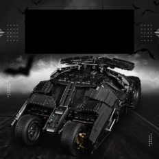 Batmobil 42x28x16 CMBOCH VLASTNOSTI BIGHO VOZIDLÁ NA PODPORU