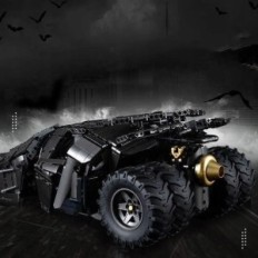 Batmobil 42x28x16 CMBOCH Protsediactions Big Sõiduki seadistatud esitamiseks