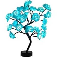 LED lemputė su USB Roses Naktinio lempos LED dekoratyvinis apšvietimas miegamajame