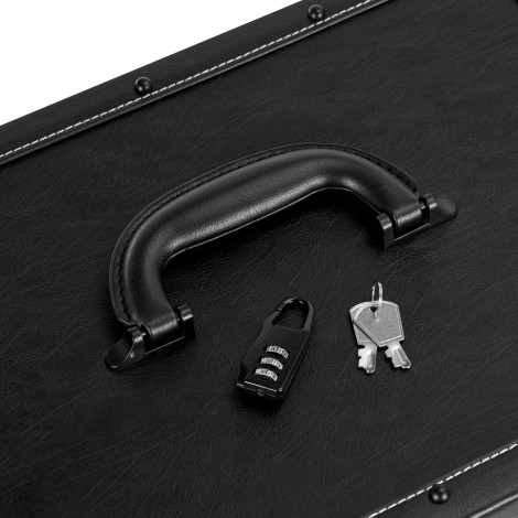 Gabbiano Barber's Helper C12 Schwarz — Detailaufnahme Griff