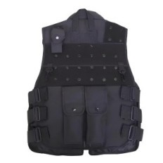 Taktinis liemenė, karinė juoda policija Swat karinė apsauginė liemenė