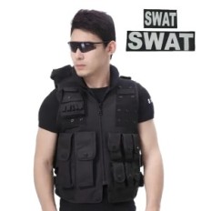 Taktische Weste, Militärschwarzpolizei Swat Militärische Schutzweste