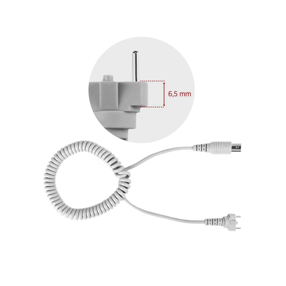 Saeyang kabel voor Marathon boorkop SDE-H200, SDE-SH300S, SDESH30N, SDE-M33E, SDE-M40ES grijs