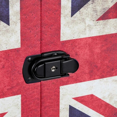 Carro de barbero Gabbiano helper C12 negro — detalle del mango